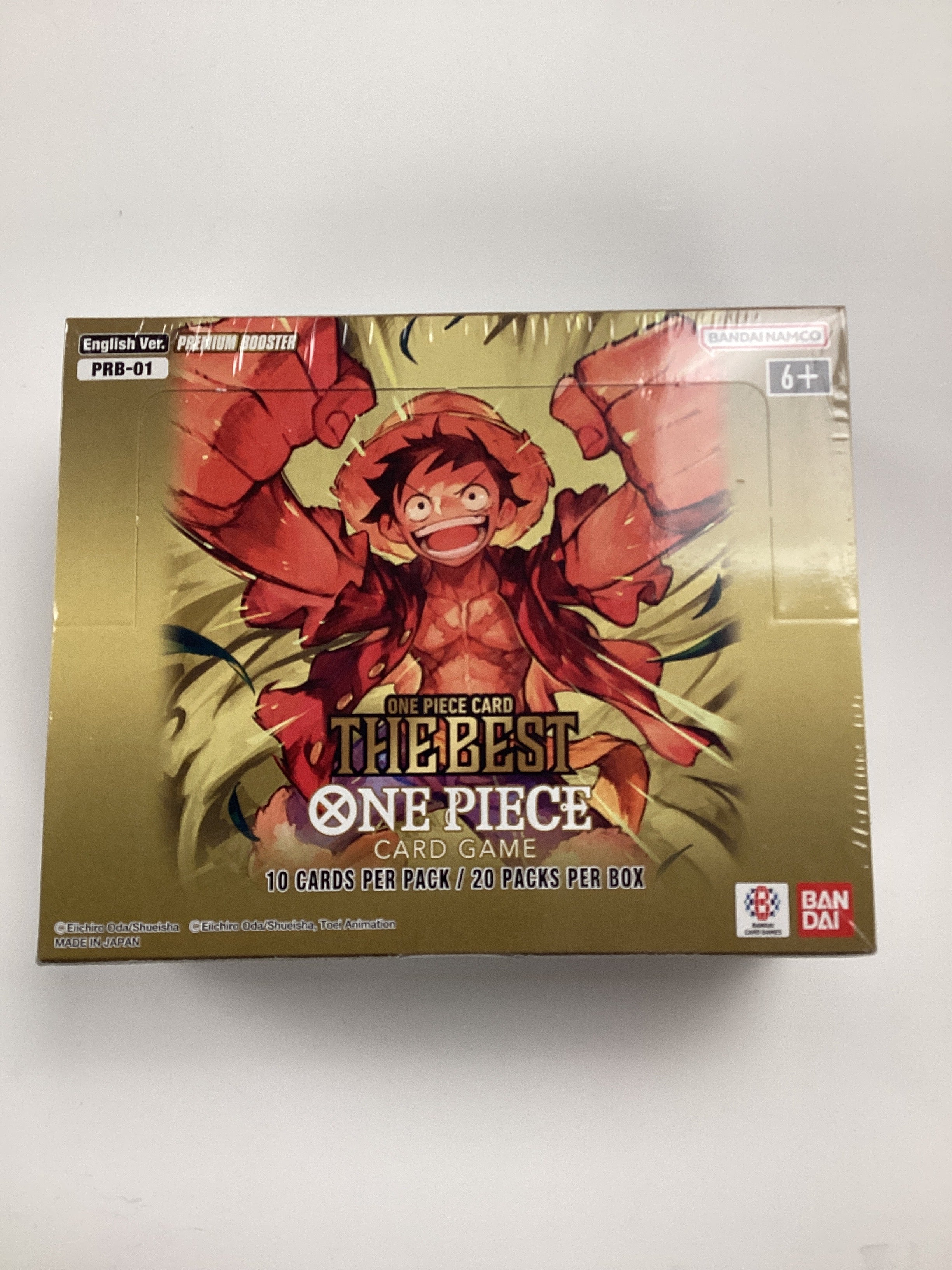 prb01 english booster box One Piece The Best PRB-01 Pack Japan2UK 06 and event One Piece Card Game -