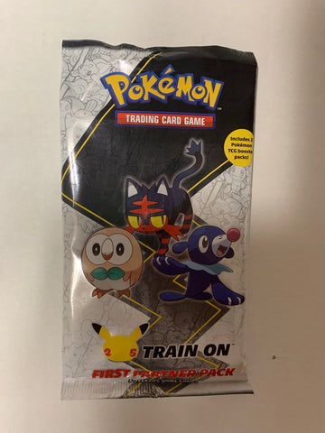 Pokémon Train On First Partner Pack