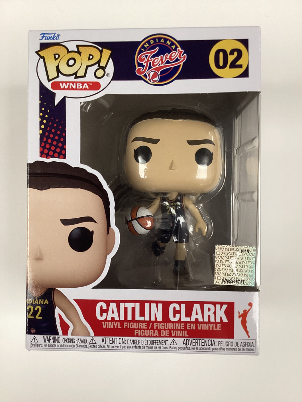 Funko Pop! WNBA - Caitlin Clark #02 Indiana Fever