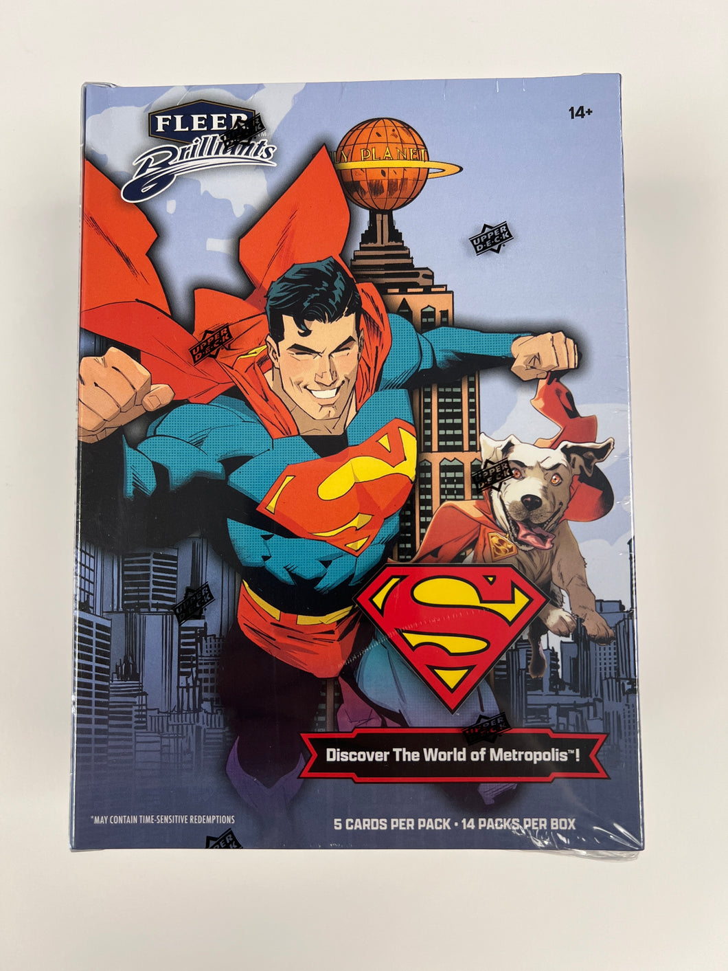 2025 Upper Deck Fleer Brilliants Superman Mega Box