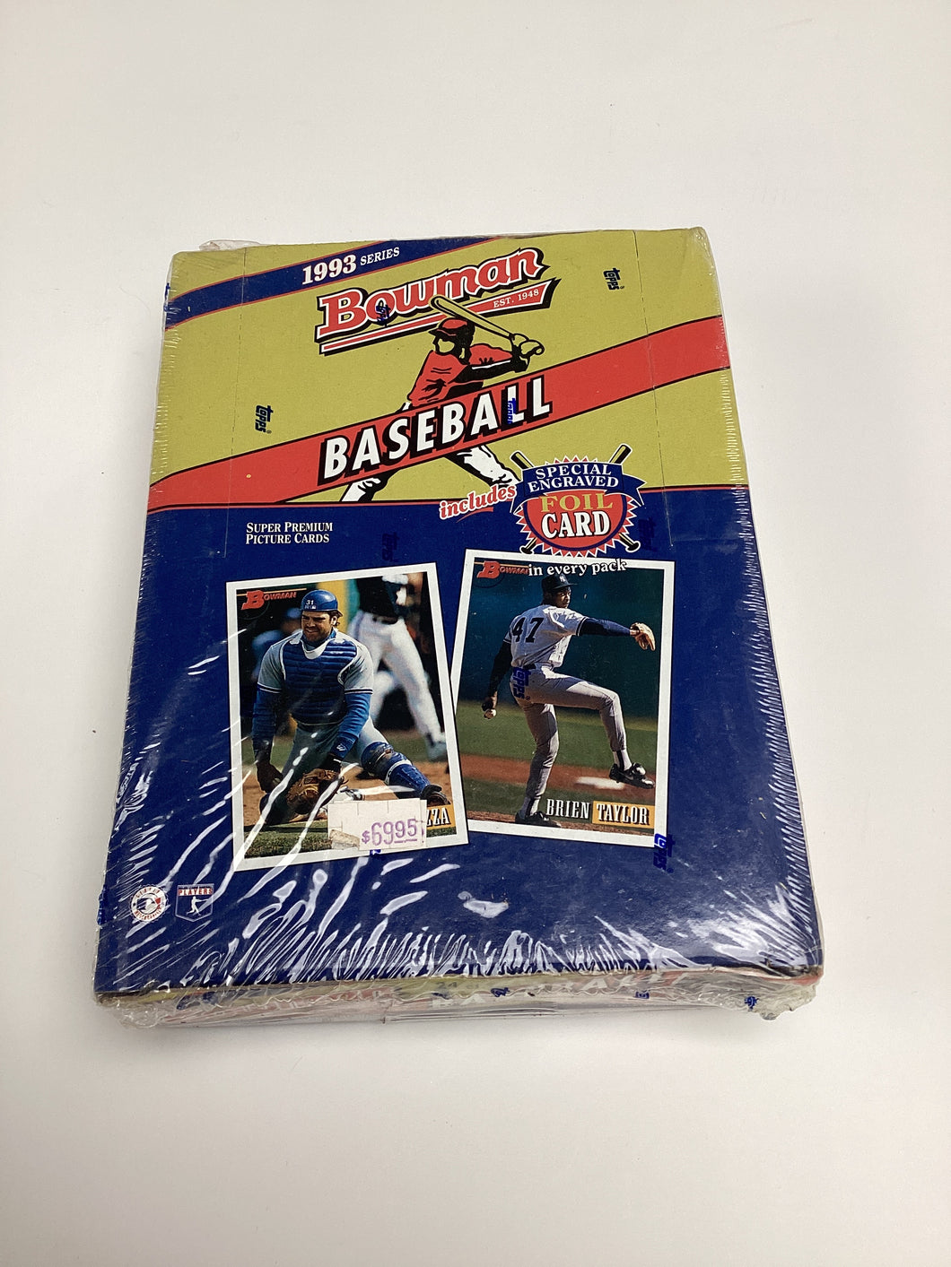 1993 Bowman Baseball Hobby Box