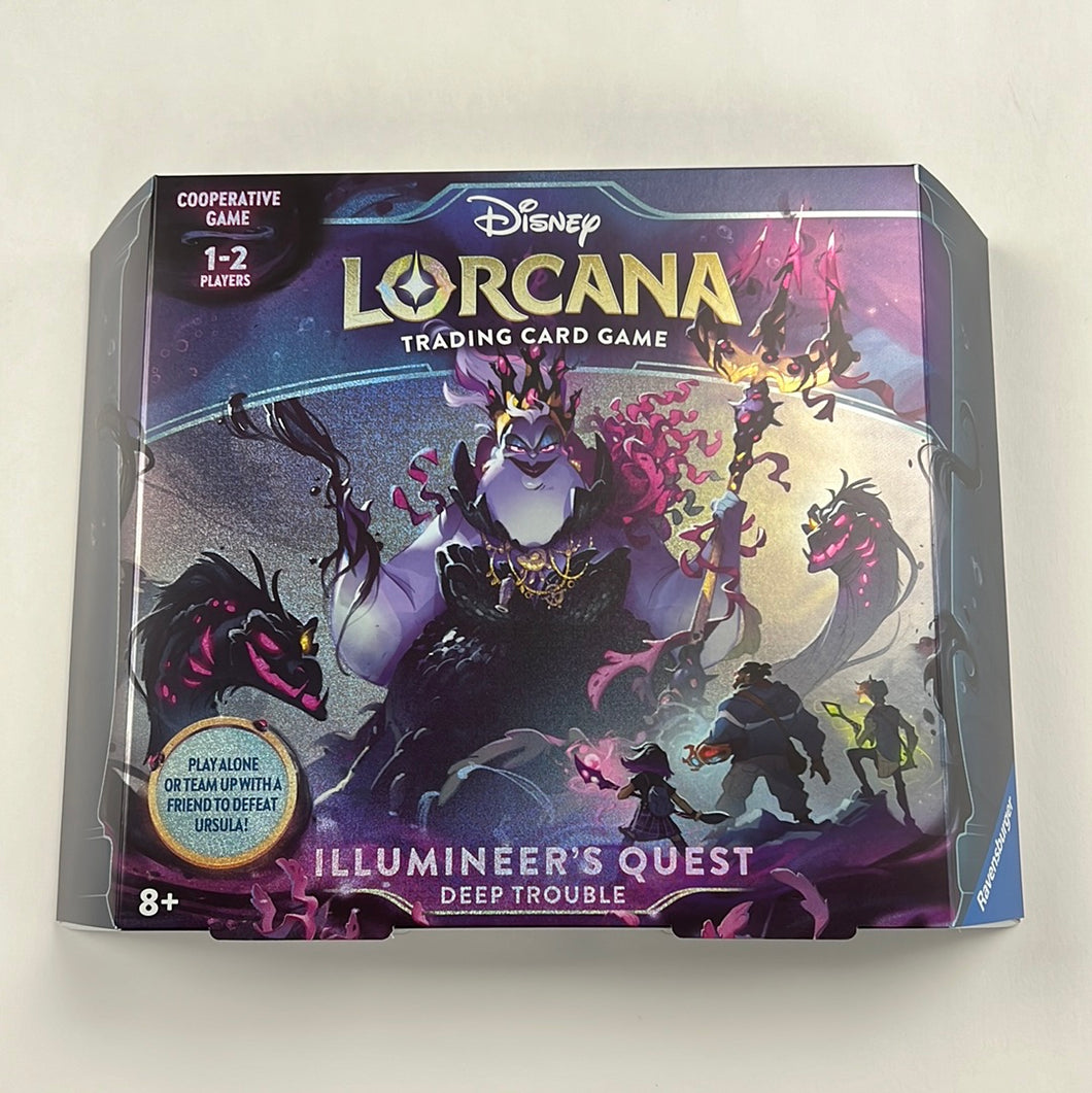 Disney Lorcana Ursula’s Return Illumineer’s Quest  Deep Trouble