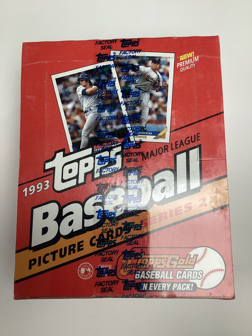 1993 Topps Baseball Series 2 Cello Box