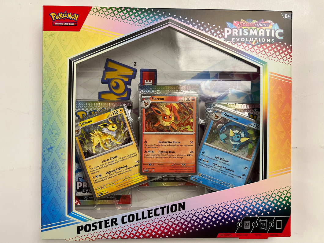 Pokémon Prismatic Evolutions Poster Collection