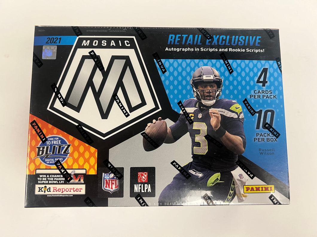 2021 Mosaic Football Mega Box