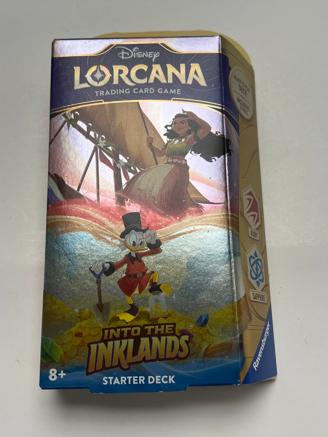 Disney Lorcana: Into the Inklands Starter Deck Sapphire & Ruby Disney Lorcana: Into the Inklands Starter Deck Sapphire & Ruby
