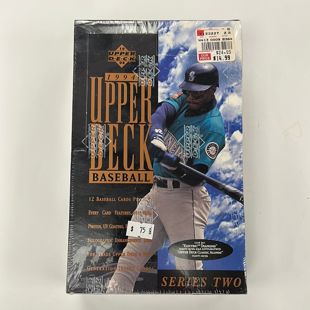 1994 Upper Deck Baseball Series 2 Hobby Box