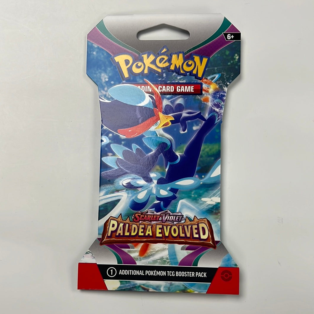 Pokémon Scarlet and Violet Paldea Evolved Sleeved Booster