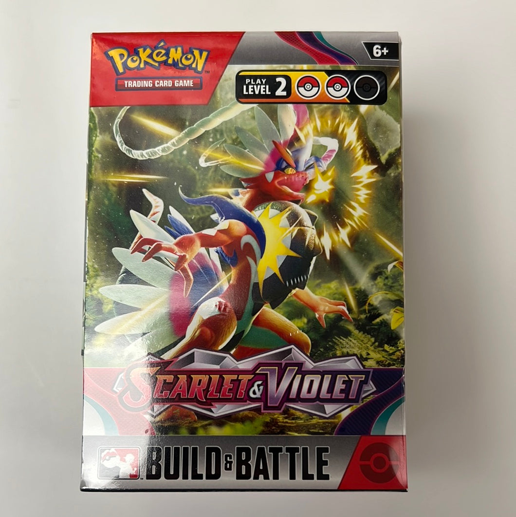 Pokémon Scarlet and Violet Build Battle Booster