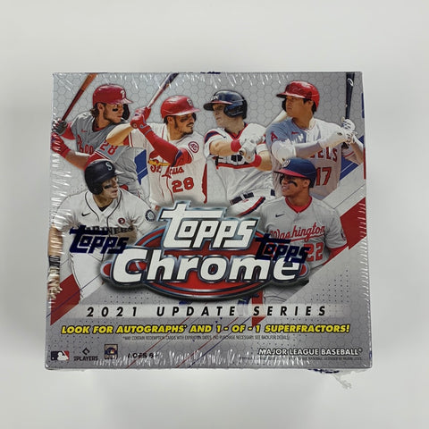 2021 Topps Baseball Chrome Update Mega