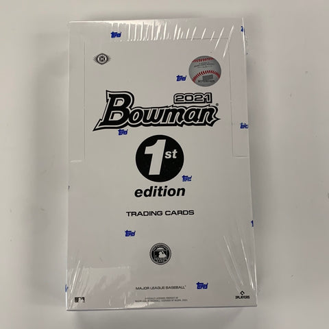 2021 Bowman Baseball Hobby Box 1st Edition