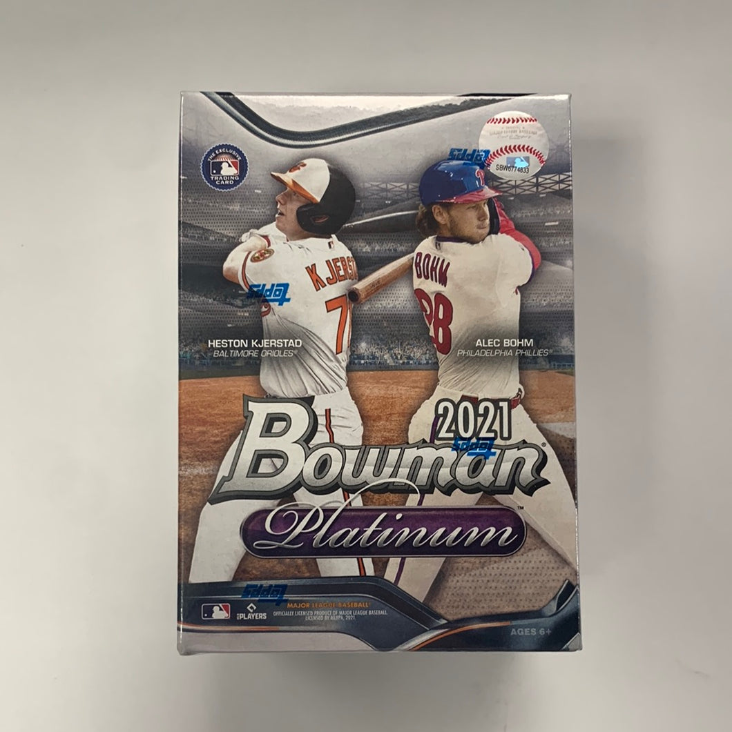 2021 Bowman Platinum Baseball Blasters