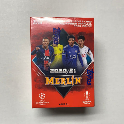 20-21 Topps Merlin Soccer Blaster