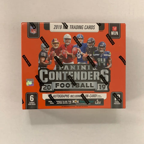 2019 Contenders Football Hobby Box
