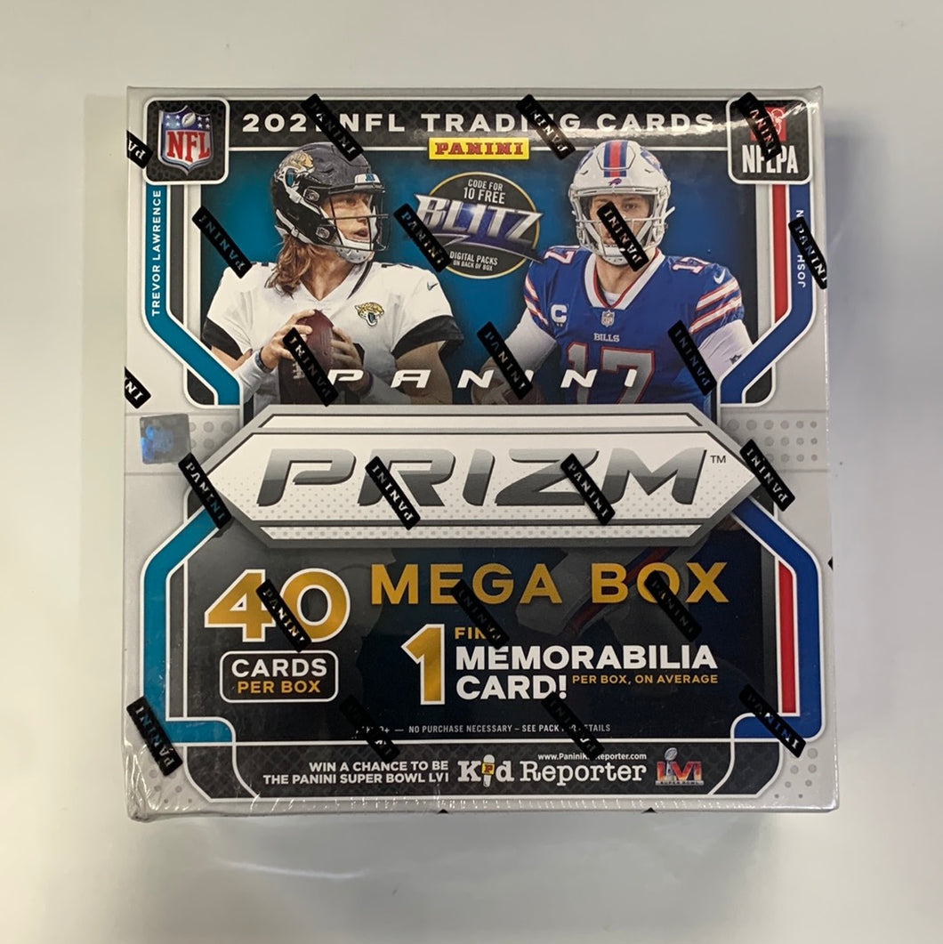 2021 Prizm Football Mega Box