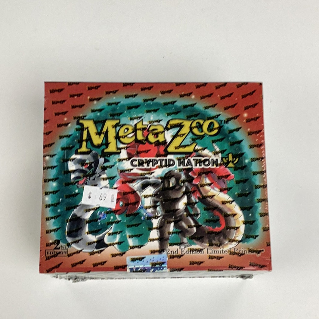 Metazoo Cryptid Nation 2nd Edition Limited Printing Booster Box