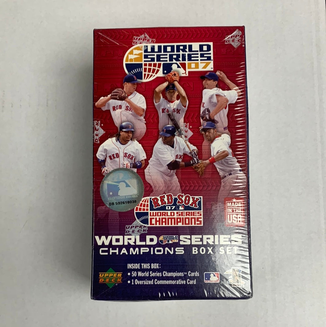 2007 Upper Deck Redsox World Series Box Set