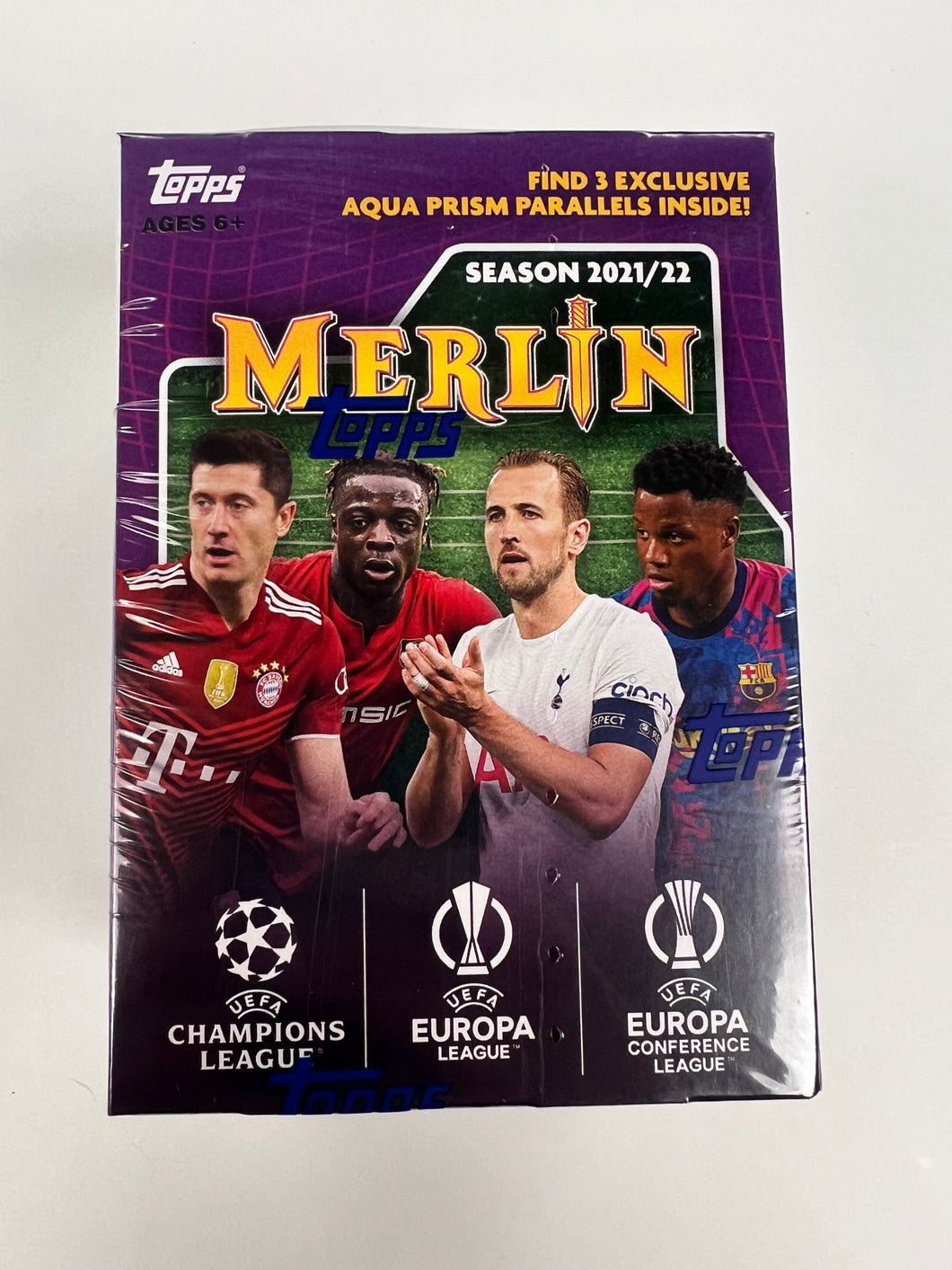 21-22 Topps Merlin Soccer Blaster