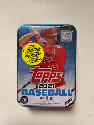 2021 Topps Baseball Tins