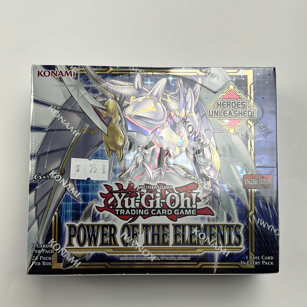 Yu-gi-oh Power of the Elements Booster Box